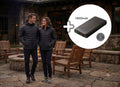 Lekker Layers Thermal Jacket + Battery Pack Bundle